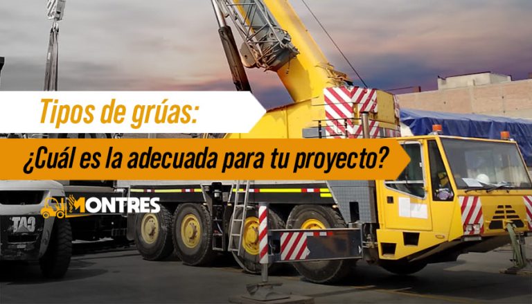 Tipos de grúas: ¿Cuál es la adecuada para tu proyecto?